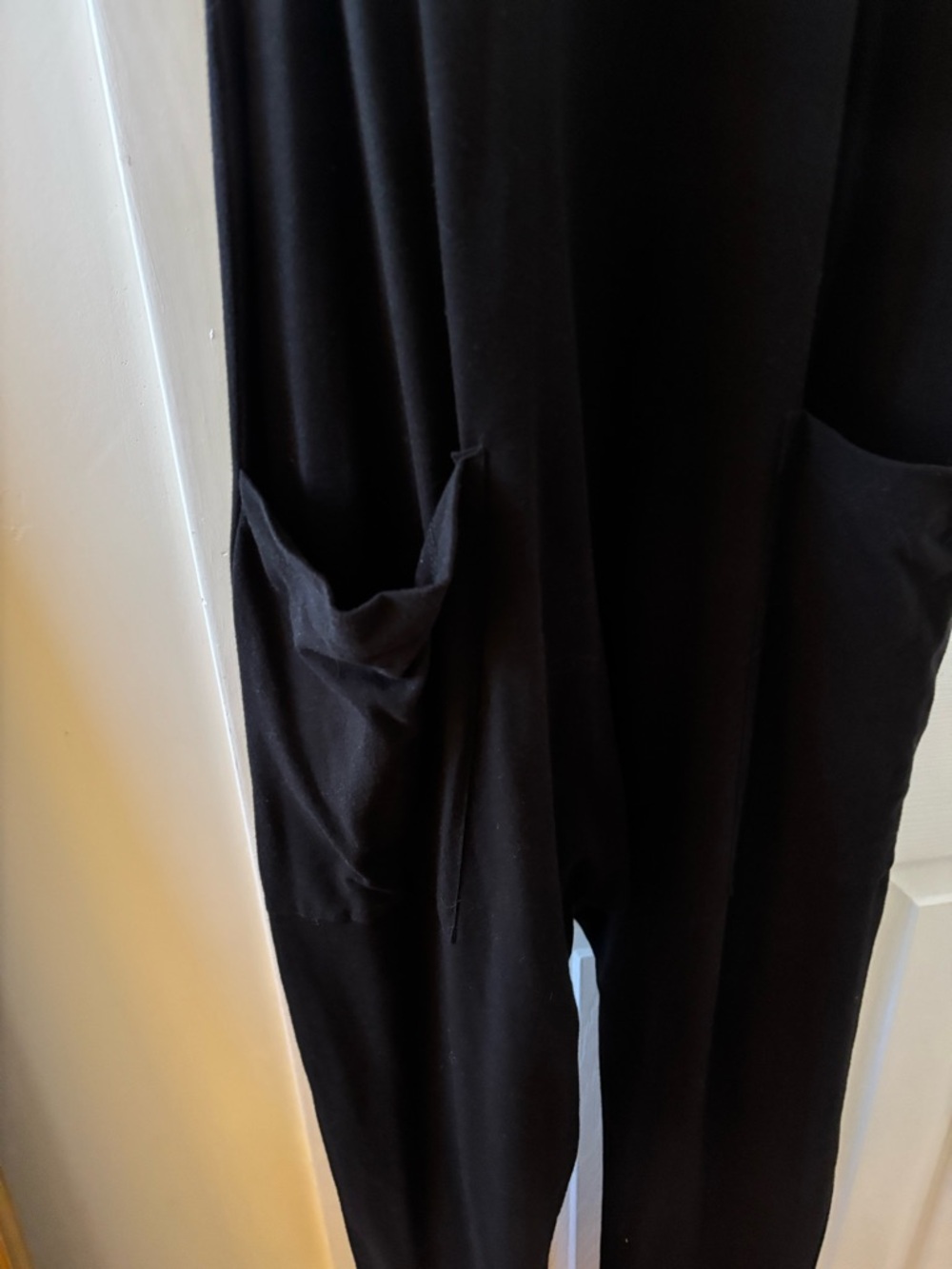 Altar'd State Black Sleeveless Jumpsuit with Pockets - Picture 4 of 6